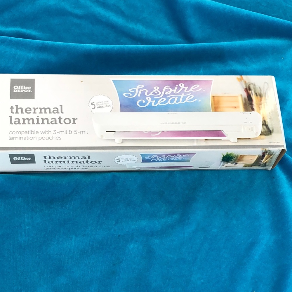🧨Office Depot Thermal Laminator NIB